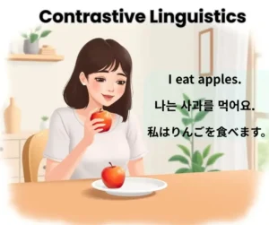 A woman eating an apple