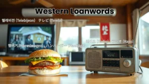 Korean, Japanese, Western Loanwords